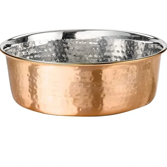 Neater Pet Brands Dog 2 Copper Hammered Decorative Designer